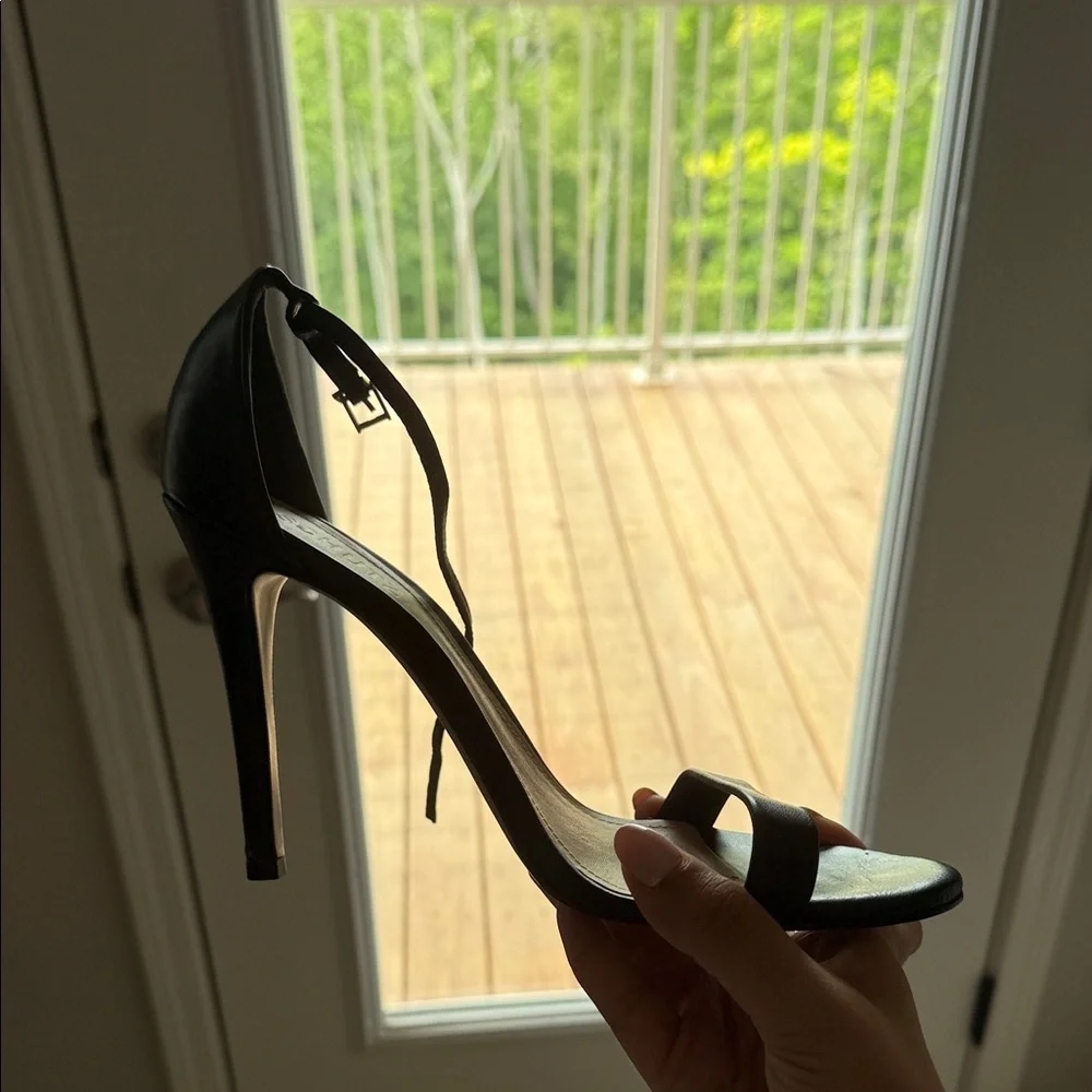SCHUTZ Black Strappy Heels - Picture 2 of 4